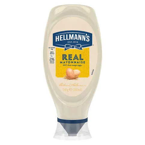 Hellmann's Real Mayonnaise Condiment 580 ml