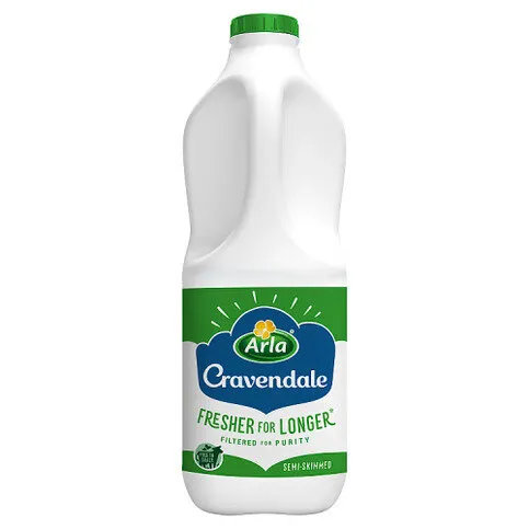Cravendale Semi Skimmed Milk 2L