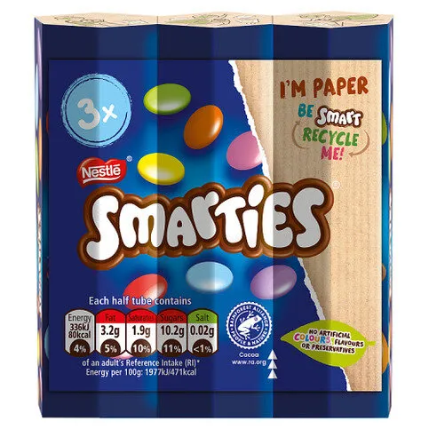 Smarties 3 x 34g